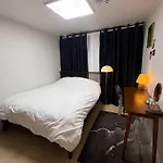 Kojjeebnb Bed Room2, Qeen Size Bed2, Tv 2, #Kspo#Jyp#Hanriver